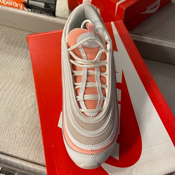 Nike Shoes - air max 97 pink and white